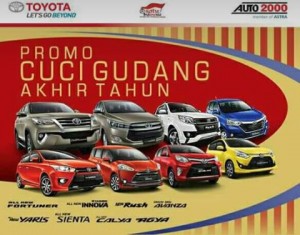 Pesta Akhir Tahun Toyota Diskon dan Bonus