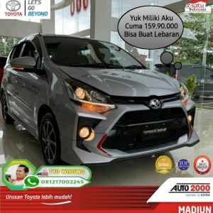 Promo New Agya 2020 Buat Lebaran .Hub : Tyo Wibowo 081217002245 Auto2000 Madiun